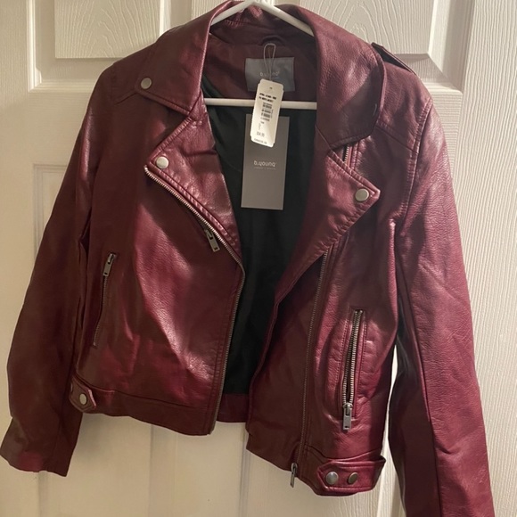 Faux leather jacket - Picture 1 of 2